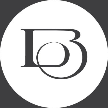 Alfabe Baş Logosu BL, LB, B ve L