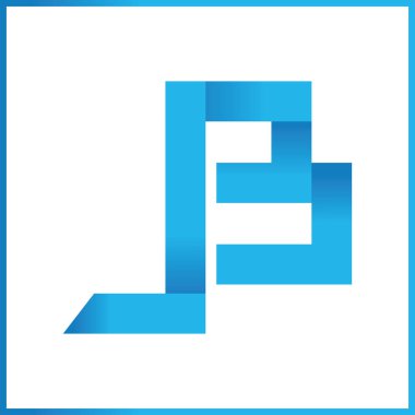 Alfabe Baş Logosu BL, LB, B ve L