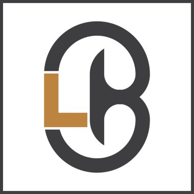 Alfabe Baş Logosu BL, LB, B ve L