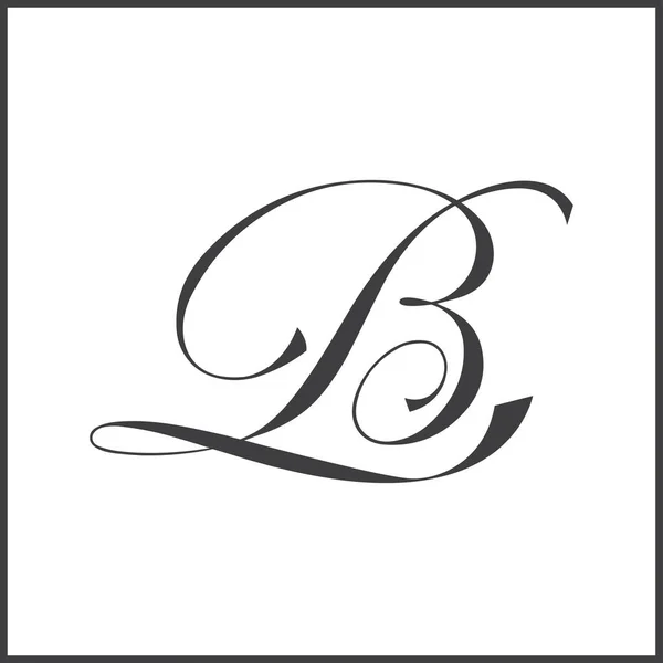 Alfabe Baş Logosu BL, LB, B ve L