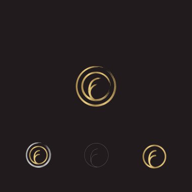Alfabe İlk Logo Fo, Of, F ve O