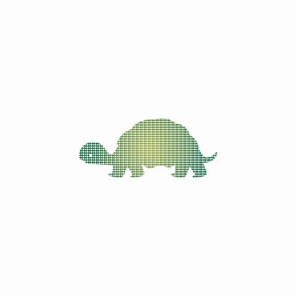 Tortoise Logo Design Sablon Inspiráció — Stock Vector