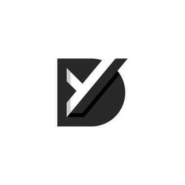 Professional YD DY Initial Monogram Letter Logo Design