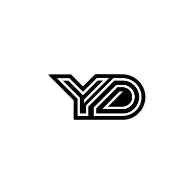 Professional YD DY Initial Monogram Letter Logo Design