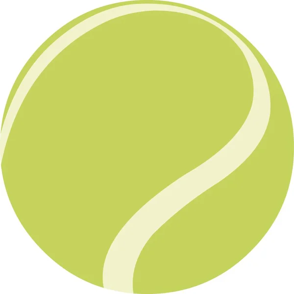 Vektor Emoticon Illustration Tennisboll — Stock vektor
