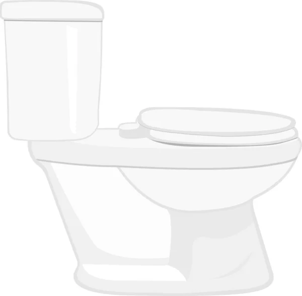 Illustration Vectorielle Émoticône Une Toilette — Image vectorielle