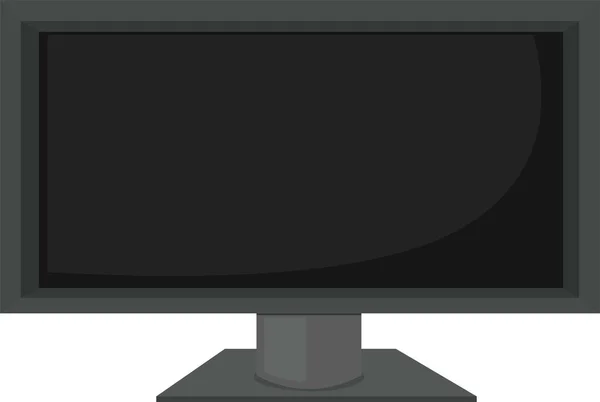 Ilustração Vetorial Emoticon Monitor — Vetor de Stock