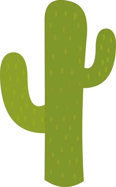 Emoticon Vettoriale Illustrazione Cactus — Vettoriale Stock