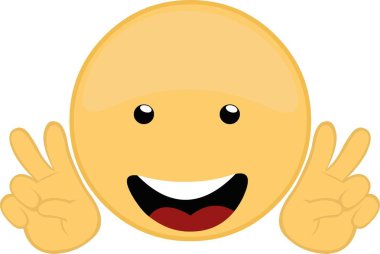 Elleriyle sevgi ve barışın jestini yapan duygu simgesinin temsilcisi.