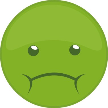 Çürümüş bir yüzün vektör simgesi