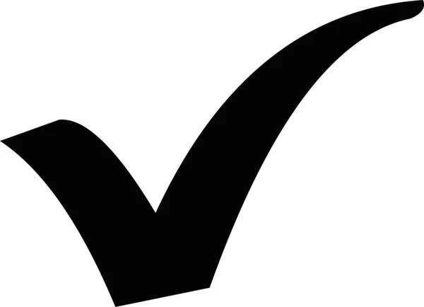 Bir kontrol listesi siluetinin vektör illüstrasyonu