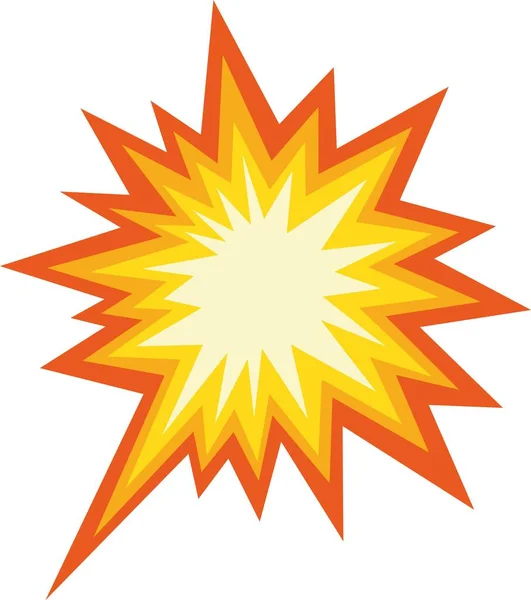 Patlayıcı çarpışma ifadelerinin vektör çizimi