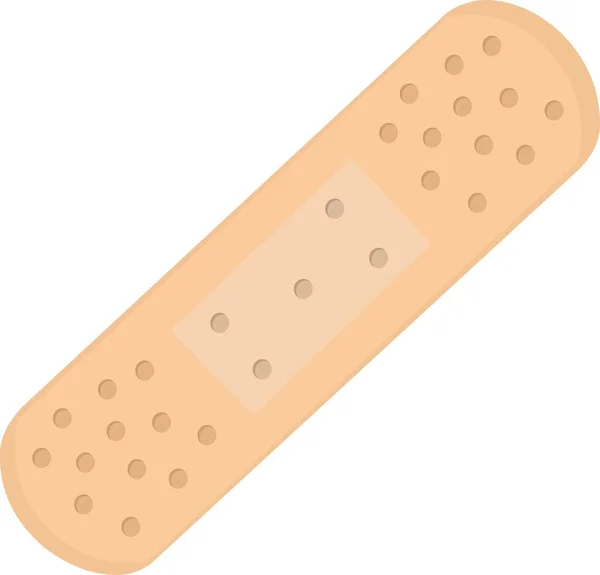 Yapışkan alçı çizgi filminin vektör çizimi