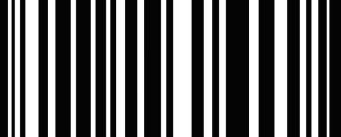 Bir barkodun vektör illüstrasyonu