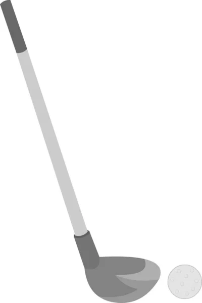 Vector Illustration Golf Club Ball — Διανυσματικό Αρχείο