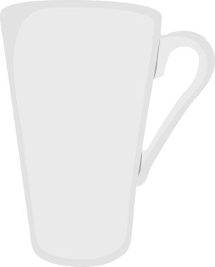 Bir fincan kahve ya da çayın vektör simgesi