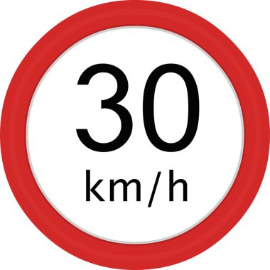 Trafik işaretinin vektör illüstrasyonuName