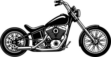 Profesyonel el yapımı helikopter motosiklet çizimi siyah dolgu ve kolay düzenleme ve yüksek kontrast tasarımı için beyaz dolgu yok