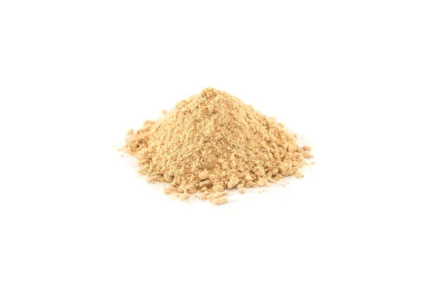 Ginger Powder Isolated White Background — Stock Photo, Image