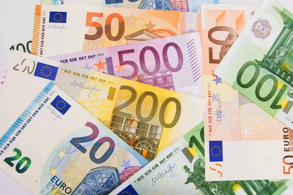 Euro Geld Hintergrund Geld Euro Struktur Finanzkonzept — Stockfoto