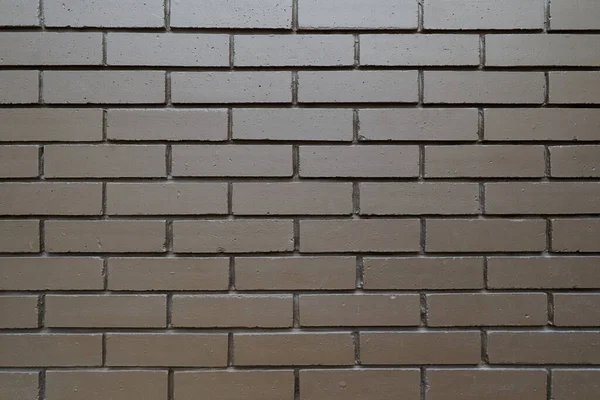 Ściana z cegły brązowej pełna ramka jako tło i tekstura — Zdjęcie stockowe