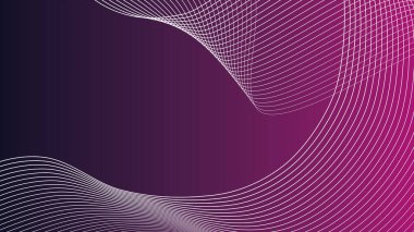 Dalgalı çizgileri olan soyut mavi arkaplan