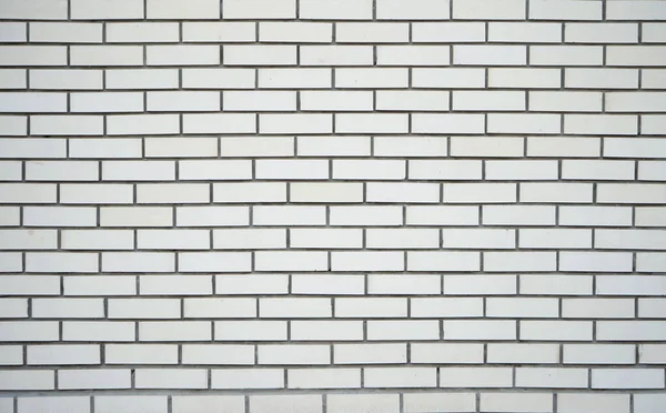 White brick wall as background — Stock Photo, Image