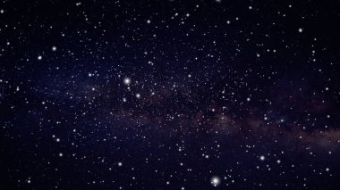 Yıldızlı gece gökyüzü çizimi