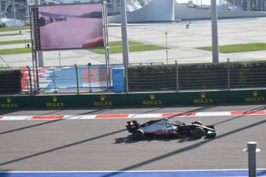 Soçi. Olympic Park 'ta. Otomatik. yarış. - Araba. Yarış arabası.