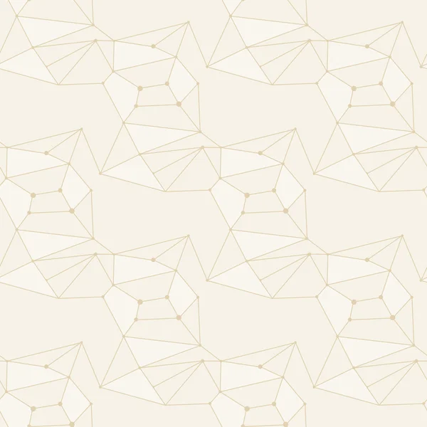 Línea inconsútil patrón azulejo fondo geométrico — Vector de stock