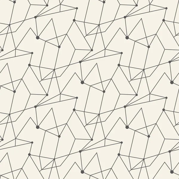 Línea inconsútil patrón azulejo fondo geométrico — Vector de stock
