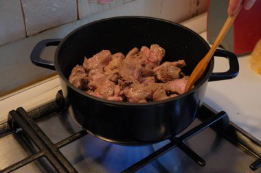 Erkek Kadın Et Izgara Ot Görünür Hareketleri Ürün 1