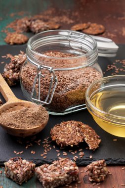 keten tohumu ve bunların ürünleri