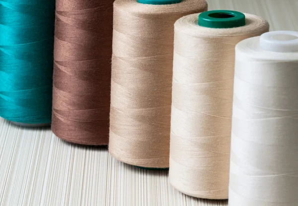 Several spools of thread — Stock Photo, Image
