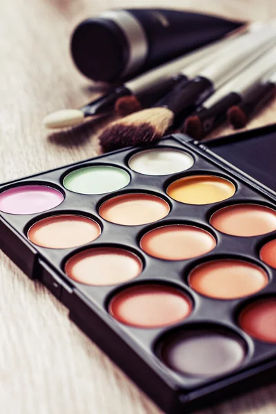 Professionell makeup palett — Stockfoto