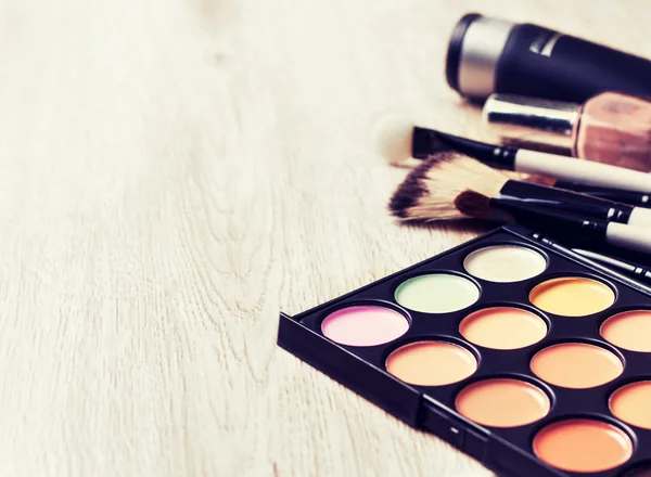 Professionell makeup palett — Stockfoto