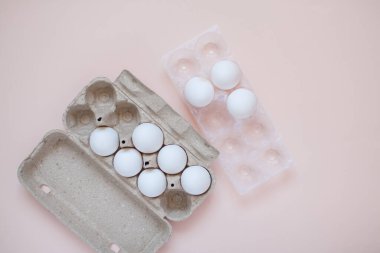 Beyaz yumurtalar geri dönüştürülebilir ve plastik kasetlerde saklanır. Atık ayıklama. Ekolojik sorunlar