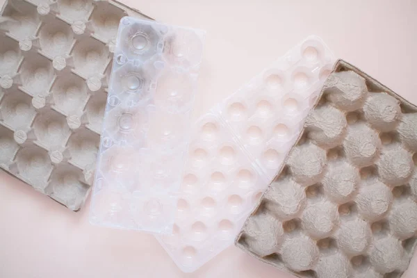 Yumurta ambalajı: geri dönüştürülebilir ve plastik. Atık ayıklama. Ekolojik sorunlar