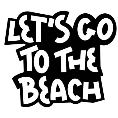 Yaz harfleri seti. Siyah ve beyaz