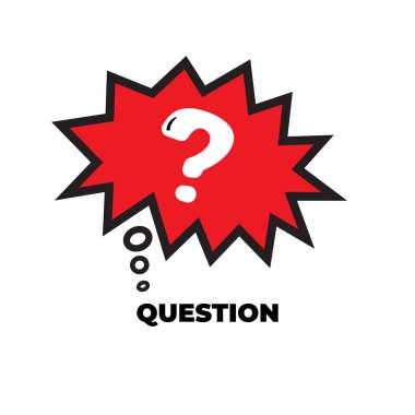 Soru baloncukları satır simgesi, Yardım işareti isteyin, Faq anket sembolü satır biçimi soru baloncukları simgesi simgesi. Çizgi sanatı konsepti vektör çizimi