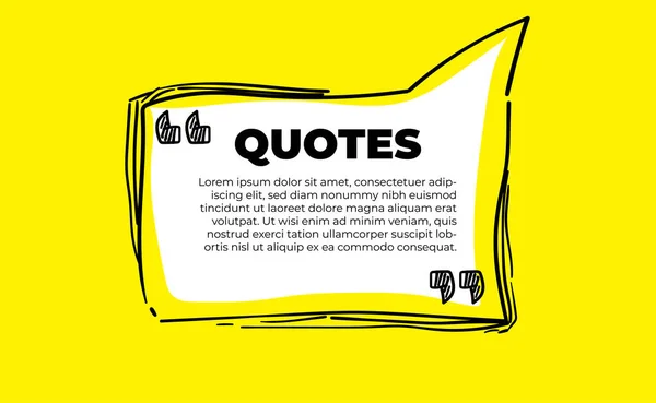 Typography Design Quote Chatbubble Background Rem Ark Quote Textbox Postertem —  Fotos de Stock