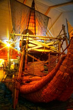 Oslo, Norveç'te Kon-Tiki müzesinde Ra II tekne