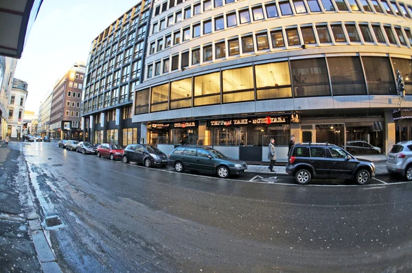 Straßen von Oslo, Norwegen — Stockfoto