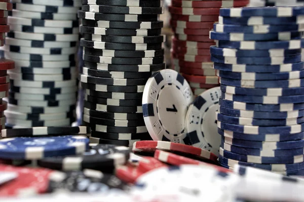 The place of a poker player — Stock Photo, Image