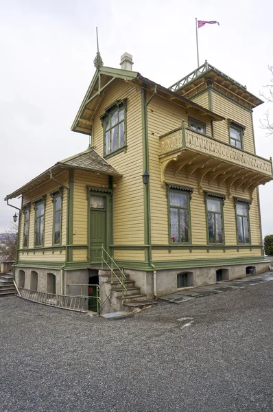 Bergen Edvard Grieg'ın evinde. Norveç