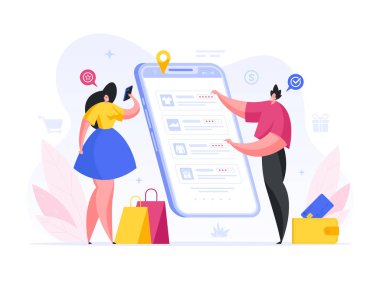 İnsanlar online moda mağazalarını arıyor ve değerlendiriyor..