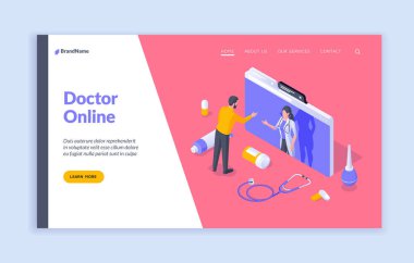 İnternet üzerinden doktor danışmanlığı hizmeti sunan bir site