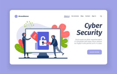 Bilgisayar korsanlarından siber güvenlik. Bloklama ile dijital hack koruması