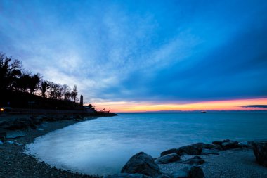 trieste Körfezi akşamları