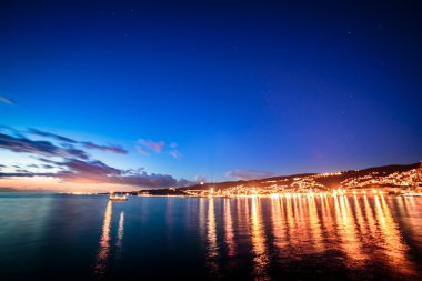 Kale ve deniz feneri Trieste
